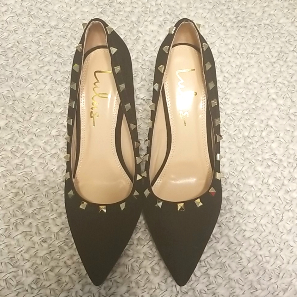 Studded heels